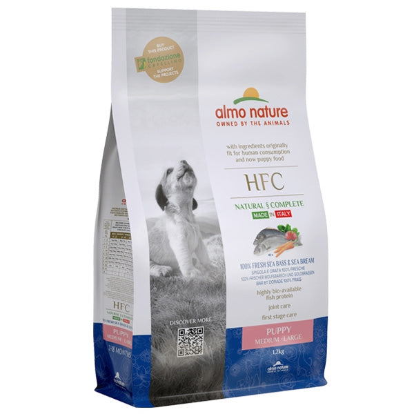 Almo Nature - HFC Puppy Medium & Large Spigola e Orata
