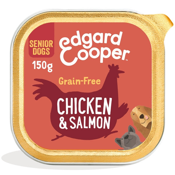 Edgard&Cooper - Senior Pollo e Salmone Senza Cereali