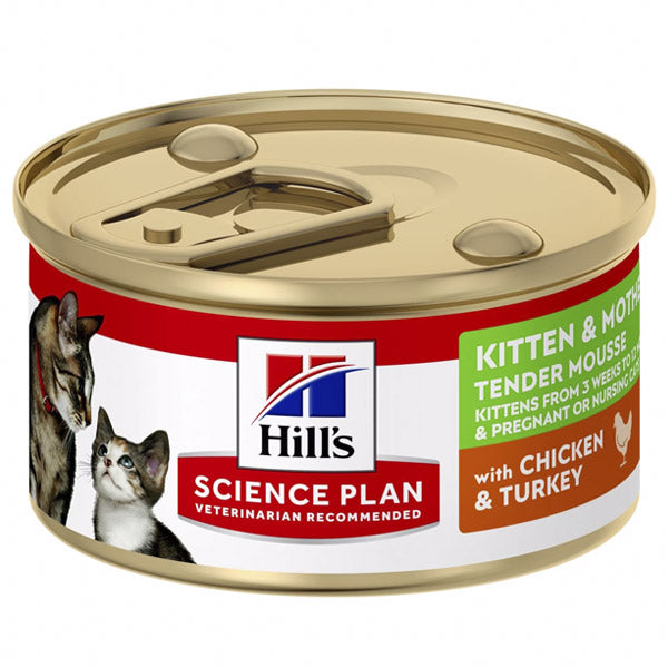 Hill's - Science Plan Kitten & Mother con Pollo e Tacchino Mousse