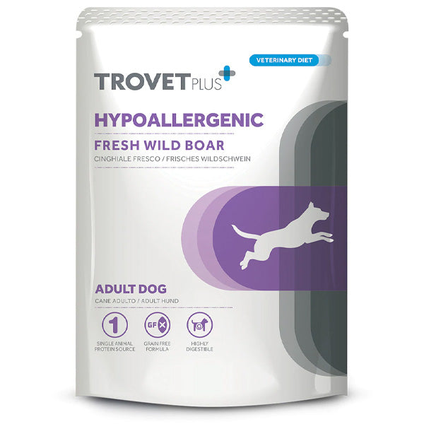 Trovet - Plus Dog Adult Hypoallergenic Cinghiale Fresco