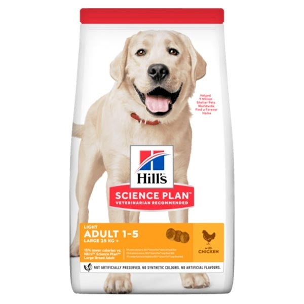 Hill's - Science Plan Light Adult Large Breed con Pollo