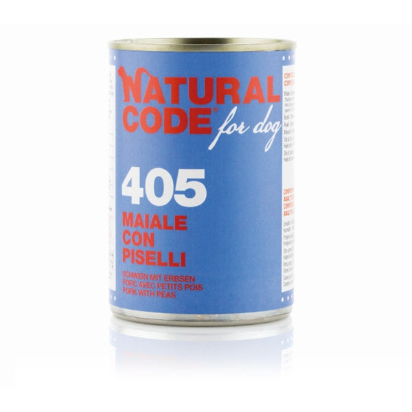 Natural Code - For Dog 405 Maiale con Piselli