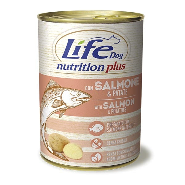 Life Pet Care - Life Dog Nutrition Plus Salmone e Patate