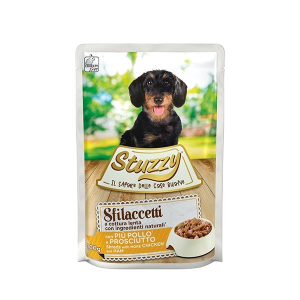 Stuzzy Dog - Sfilaccetti con Pollo e Prosciutto