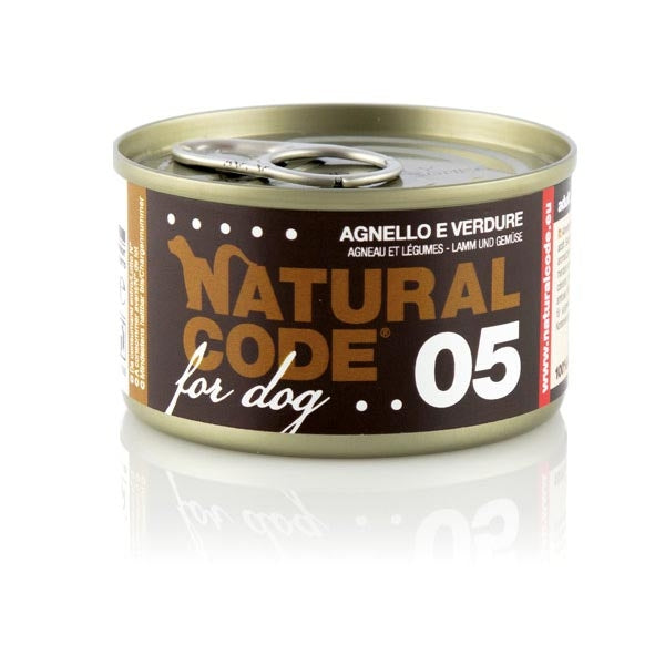 Natural Code - Adult Dog 05 Agnello e Verdure