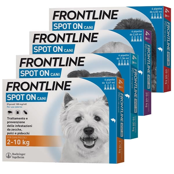 Boehringer Ingelheim - Frontline Spot On per Cani 4 pipette
