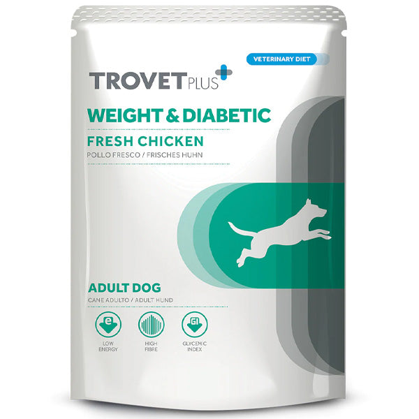 Trovet - Plus Dog Adult Weight & Diabetic Pollo Fresco