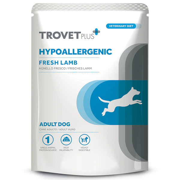 Trovet - Plus Dog Adult Hypoallergenic Agnello Fresco