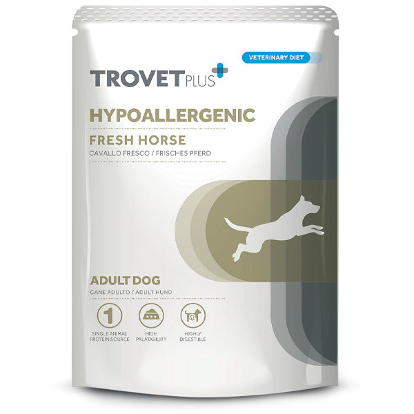 Trovet - Plus Dog Adult Hypoallergenic Cavallo Fresco