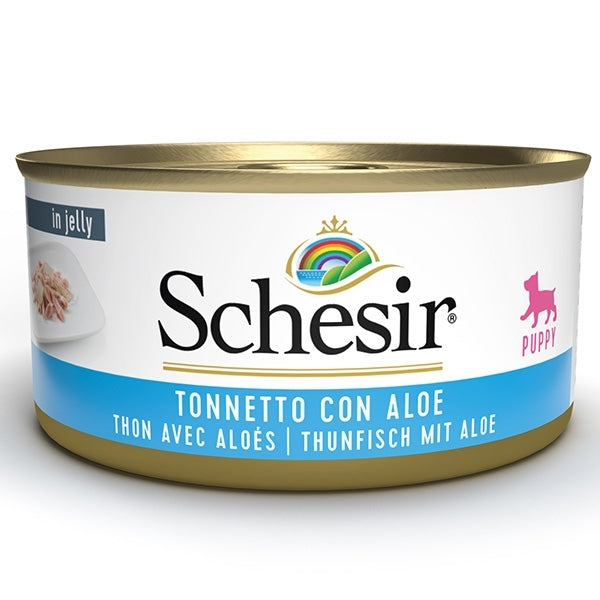 Schesir - Puppy Tonnetto con Aloe in Gelatina