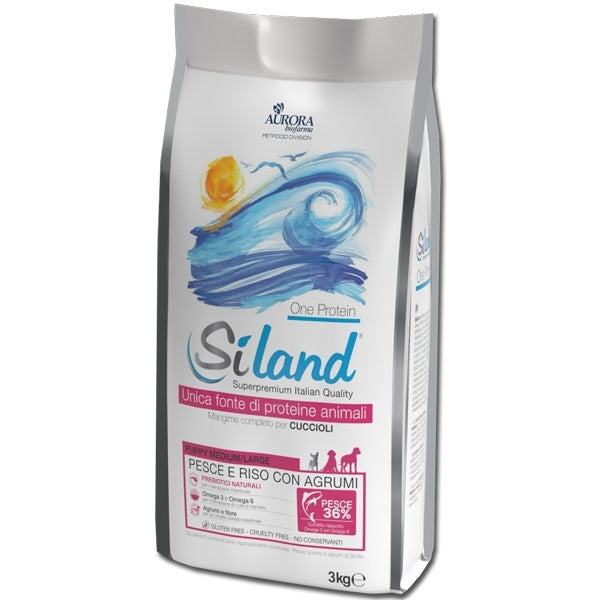 Aurora Biofarma - Siland Puppy Medium/Maxi al Pesce & Riso con Agrumi
