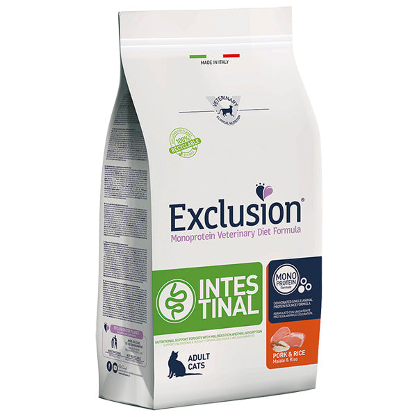 Exclusion - Diet Intestinal Cat Maiale e Riso