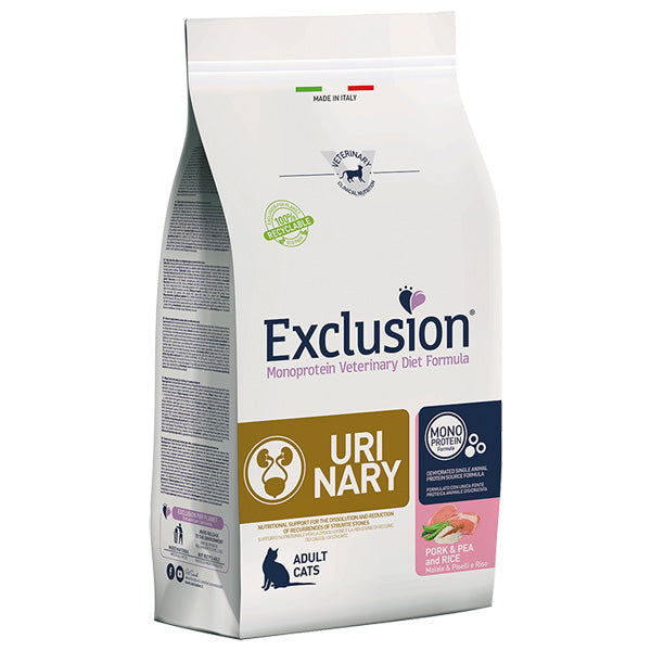 Exclusion - Diet Urinary Cat Pork & Pea and Rice