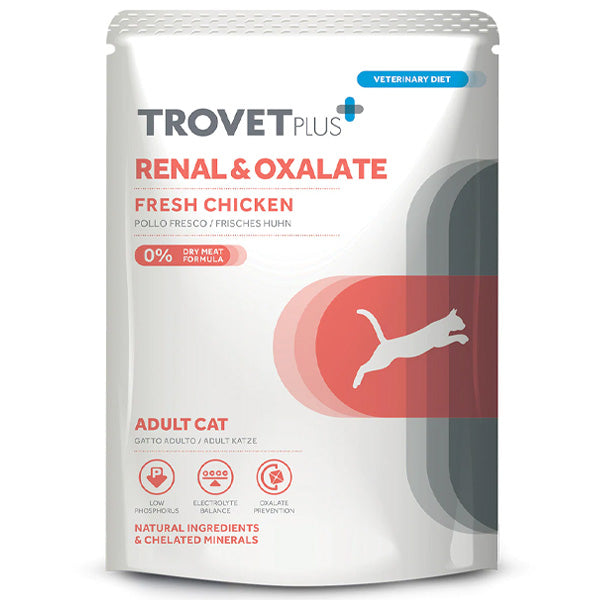 Trovet - Plus Cat Renal & Oxalate Pollo Fresco