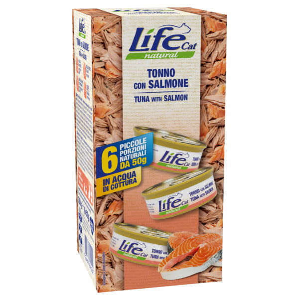 Life Pet Care - Tonno con Salmone Multipack