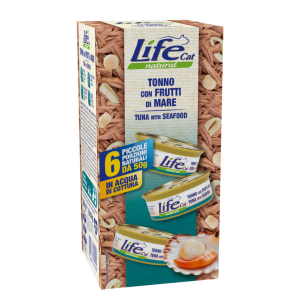 Life Pet Care - Tonno con Frutti di Mare Multipack
