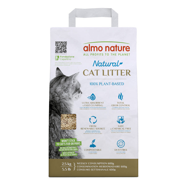 Almo Nature - Lettiera Natural Cat Litter Grain Texture