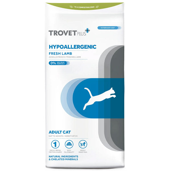 Trovet - Plus Cat Adult Hypoallergenic Agnello Fresco