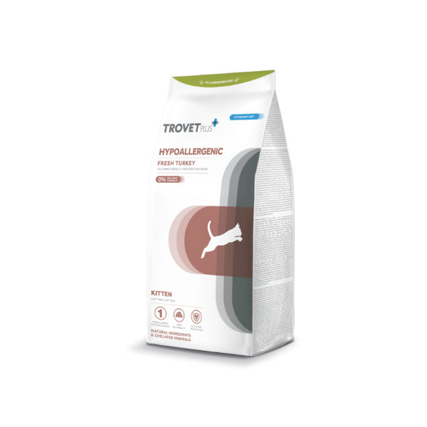 Trovet - Plus Cat Kitten Hypoallergenic Tacchino Fresco