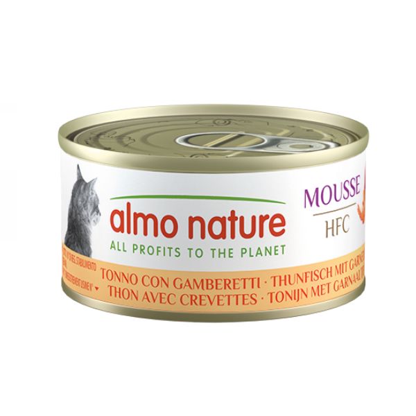 Almo Nature - HFC Mousse Tonno Con Gamberetti