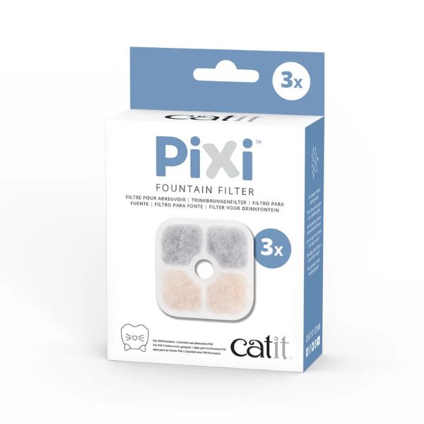 Pet Village - Catit Pixi Fontana Per Gatti - Abbeveratoio Per Acqua Automatico & filtri