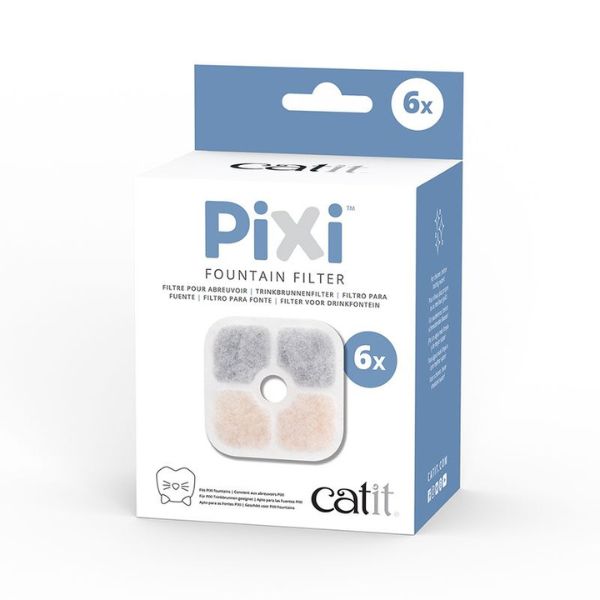 Pet Village - Catit Pixi Fontana Per Gatti - Abbeveratoio Per Acqua Automatico & filtri