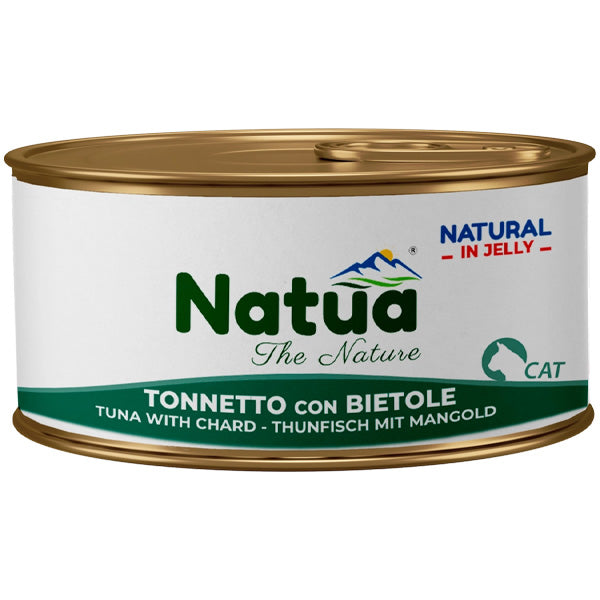 natua - Natural Adult Cat Jelly Tonnetto con Bietole