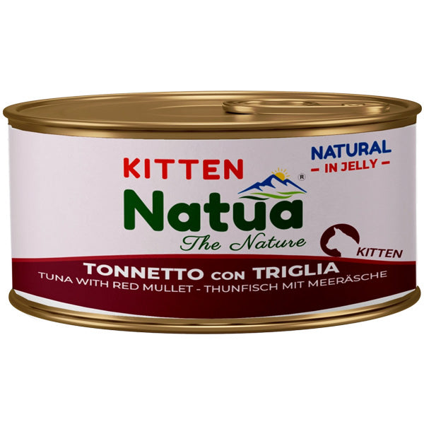 natua - Natural Cat Kitten Jelly Tonnetto con Triglia
