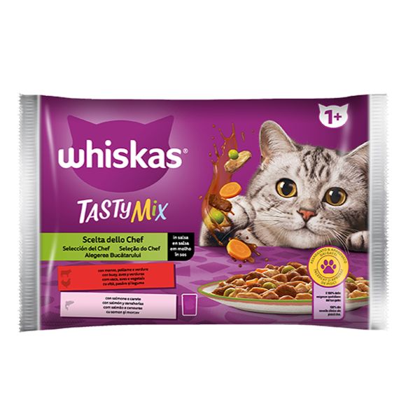 Whiskas - Tasty Mix Scelta Dello Chef e multipack (2 opzioni)