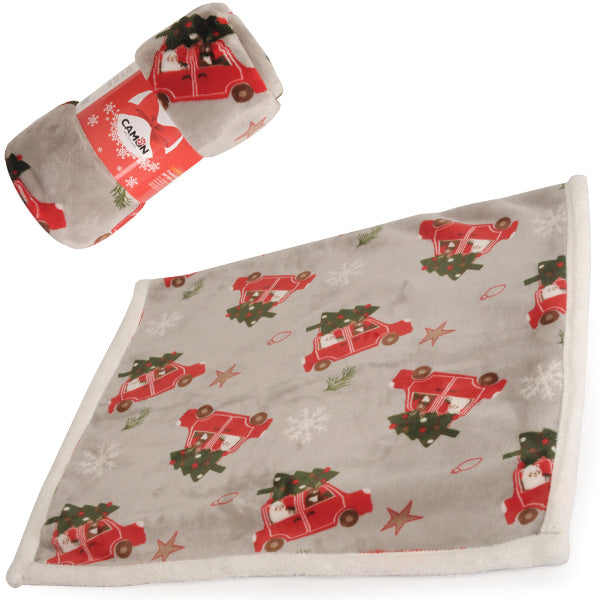 Camon - Coperta di Natale Super Soft per Cani e Gatti