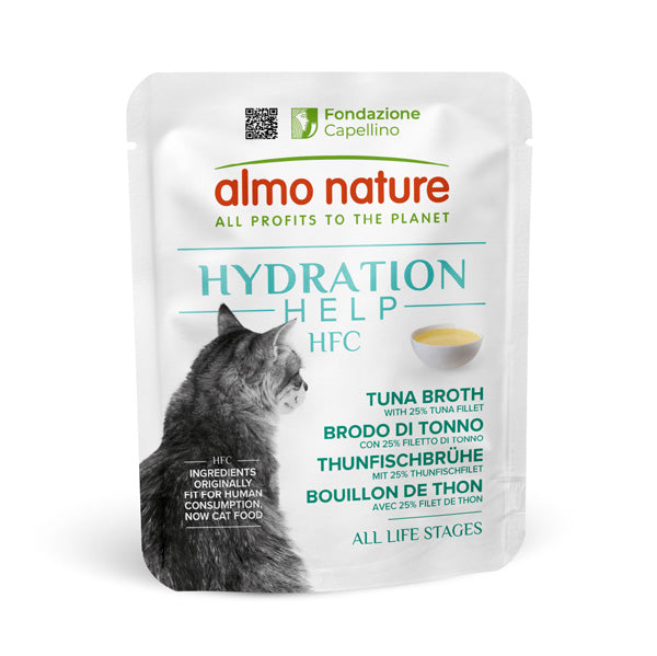 Almo Nature - HFC Hydration Help Brodo di Tonno con Filetti di Tonno