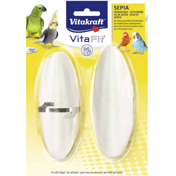 Vitakraft - Vita Fit Osso di Seppia Naturale per Uccelli