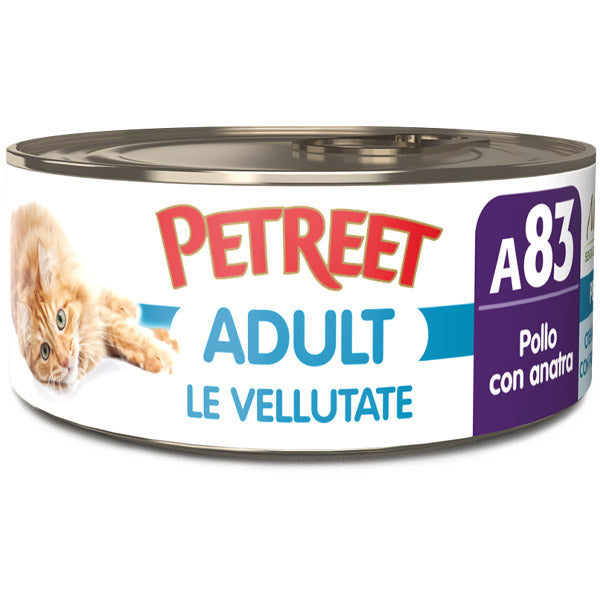 Petreet - Le Vellutate Adult Cat Pollo Con Anatra