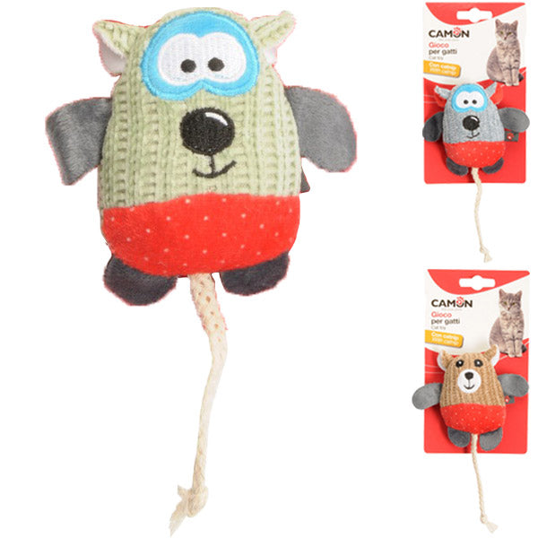 Camon - Gioco Per Gatto Topolino In Poliestere Con Catnip