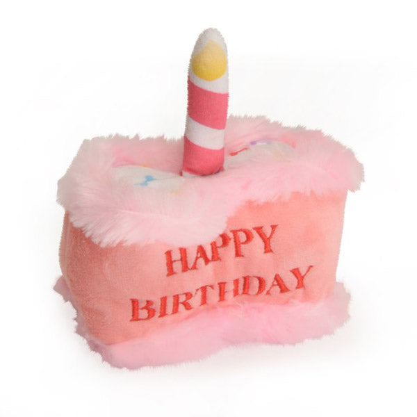 Camon - Gioco Per Cani Fetta Di Torta Di Compleanno In Tessuto Con Squeaker