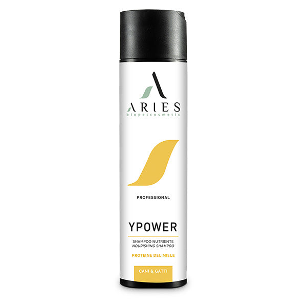 Aries - Ypower Shampoo Nutriente Proteine Miele Per Cani E Gatti