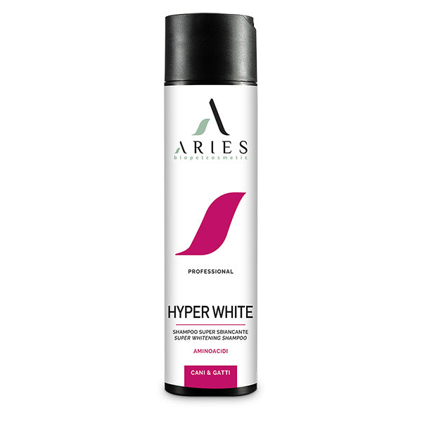 Aries - Hyper White Shampoo Sbiancante Per Cani E Gatti