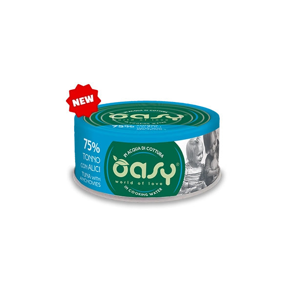 Oasy - More Love Tonno con Alici in Acqua di Cottura