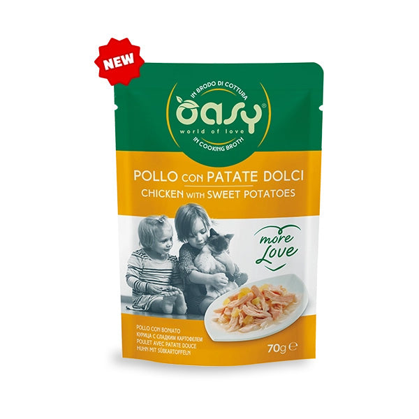 Oasy - More Love Pollo con Patate Dolci in Brodo di Cottura