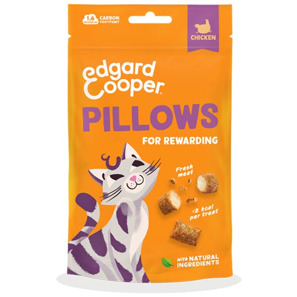 Edgard&Cooper - Snack Cat Pillows al Pollo