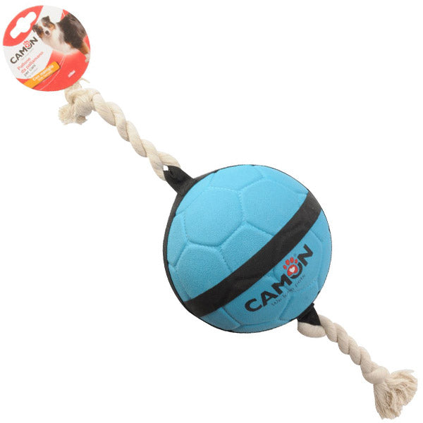 Camon - Palla Da Pallamano Con Maniglie Gioco Per Cani In Gomma