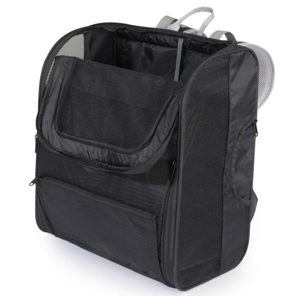 Camon - Zainetto Trasportino Per Cani e Gatti Nero