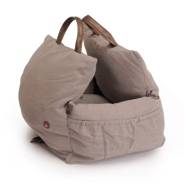 Camon - Borsa Trasportino Da Viaggio Per Auto - Grigio Beluga