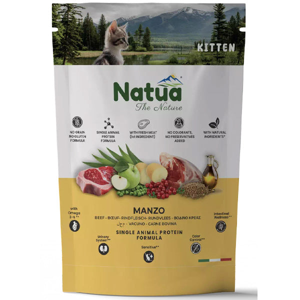 natua - Dry Line Cat Kitten Manzo