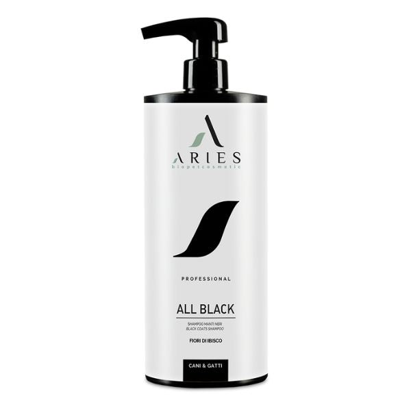 Aries - All Black Shampoo Manti Neri Per Cani e Gatti