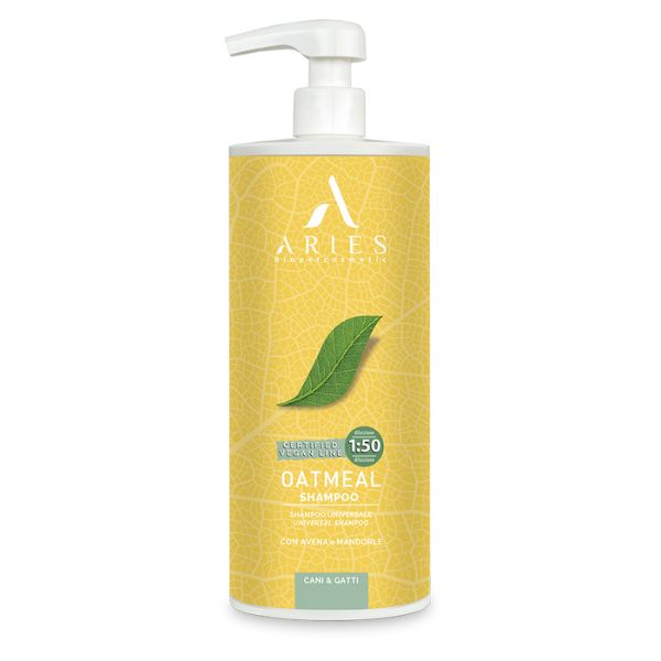 Aries - Oatmeal Shampoo Universale 1:50 Per Cani E Gatti