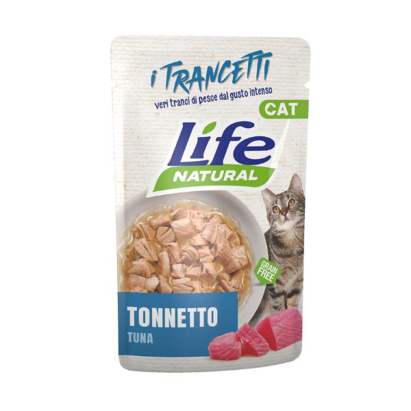 Life Pet Care - Life Cat Natural Trancetti al Tonnetto