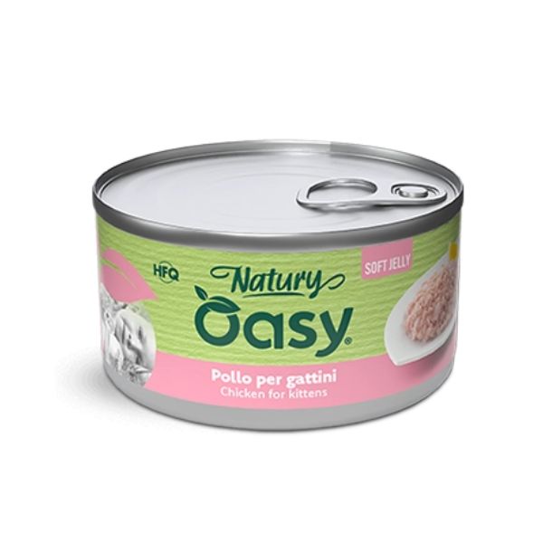 Oasy - Cat Kitten Natury Pollo Soft Jelly