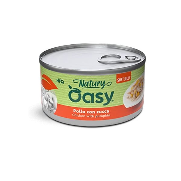 Oasy - Cat Adult Natury Pollo Con Zucca Soft Jelly
