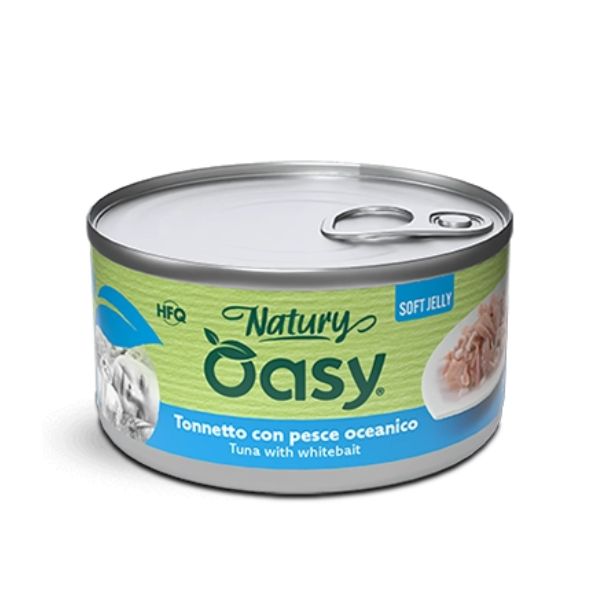 Oasy - Cat Adult Natury Tonnetto Con Pesce Oceanico Soft Jelly